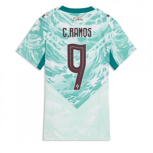 Zenski Nogometni Dres Portugal Goncalo Ramos #9 Gostujuci SP 2026 Kratak Rukav